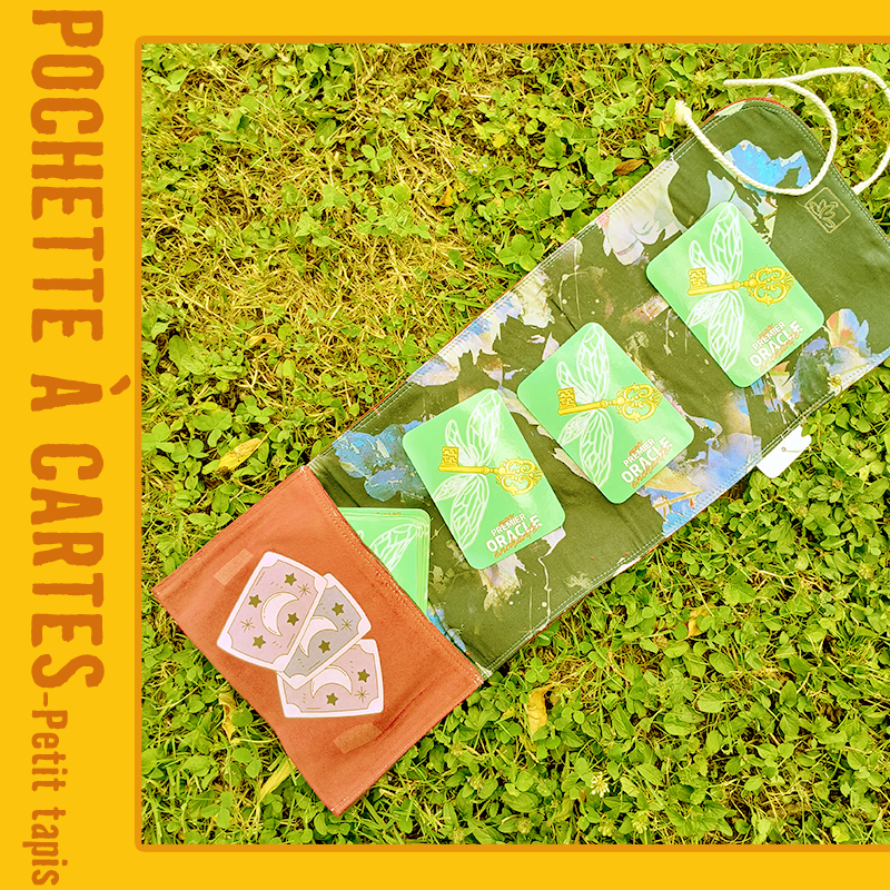 Pochette à cartes - Petit tapis - différents modèles