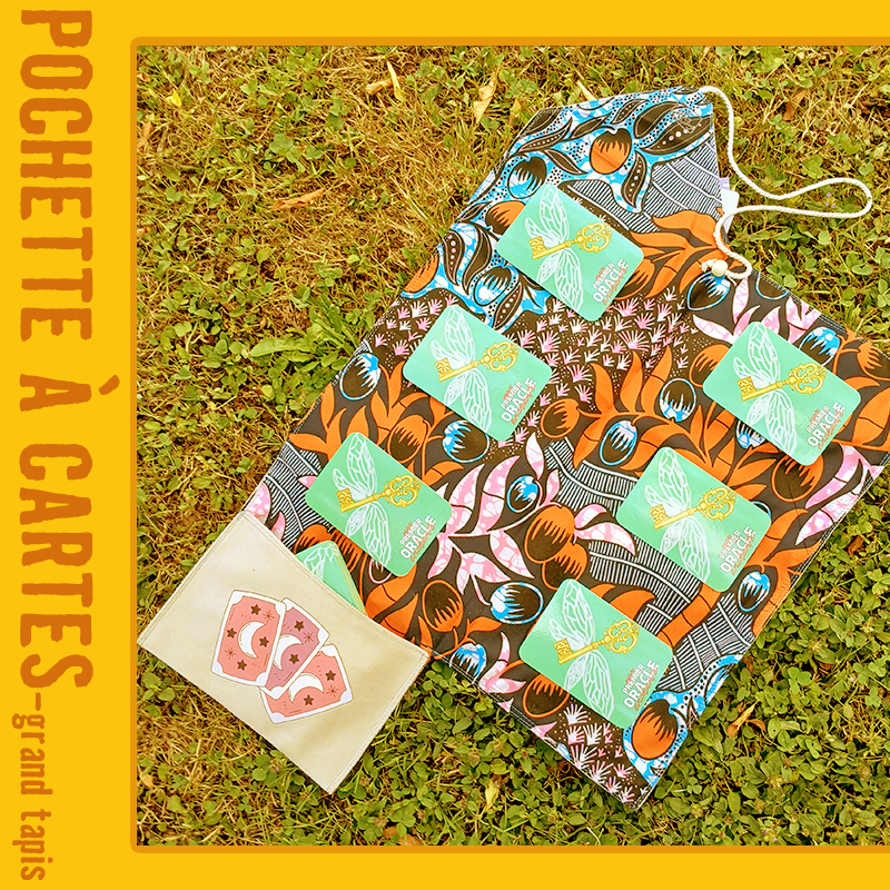 Pochette à cartes - Grand tapis - différents modèles