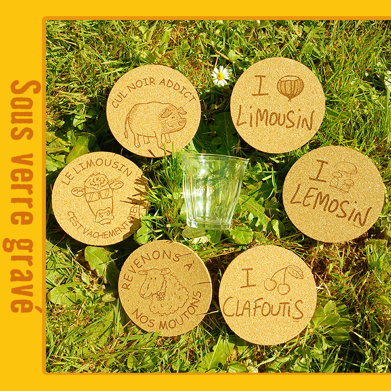 Sous verre - Limoumou - Différents modèles